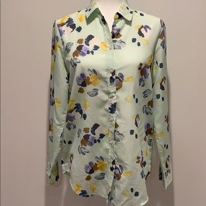 Floral Banana Republic Dillon Shirt